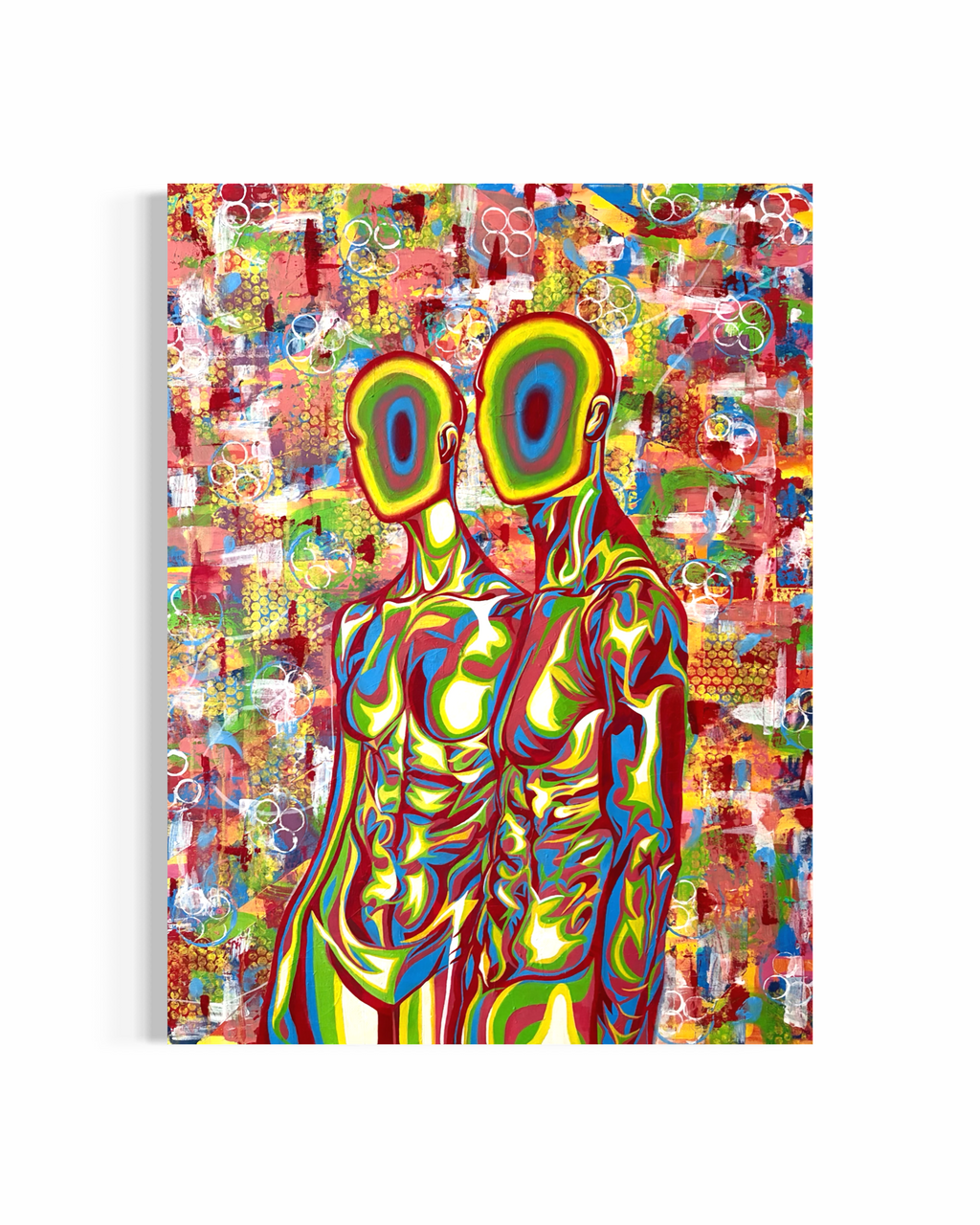 The Shape of Us | Acrylic on Canvas | 30x40 | 2026