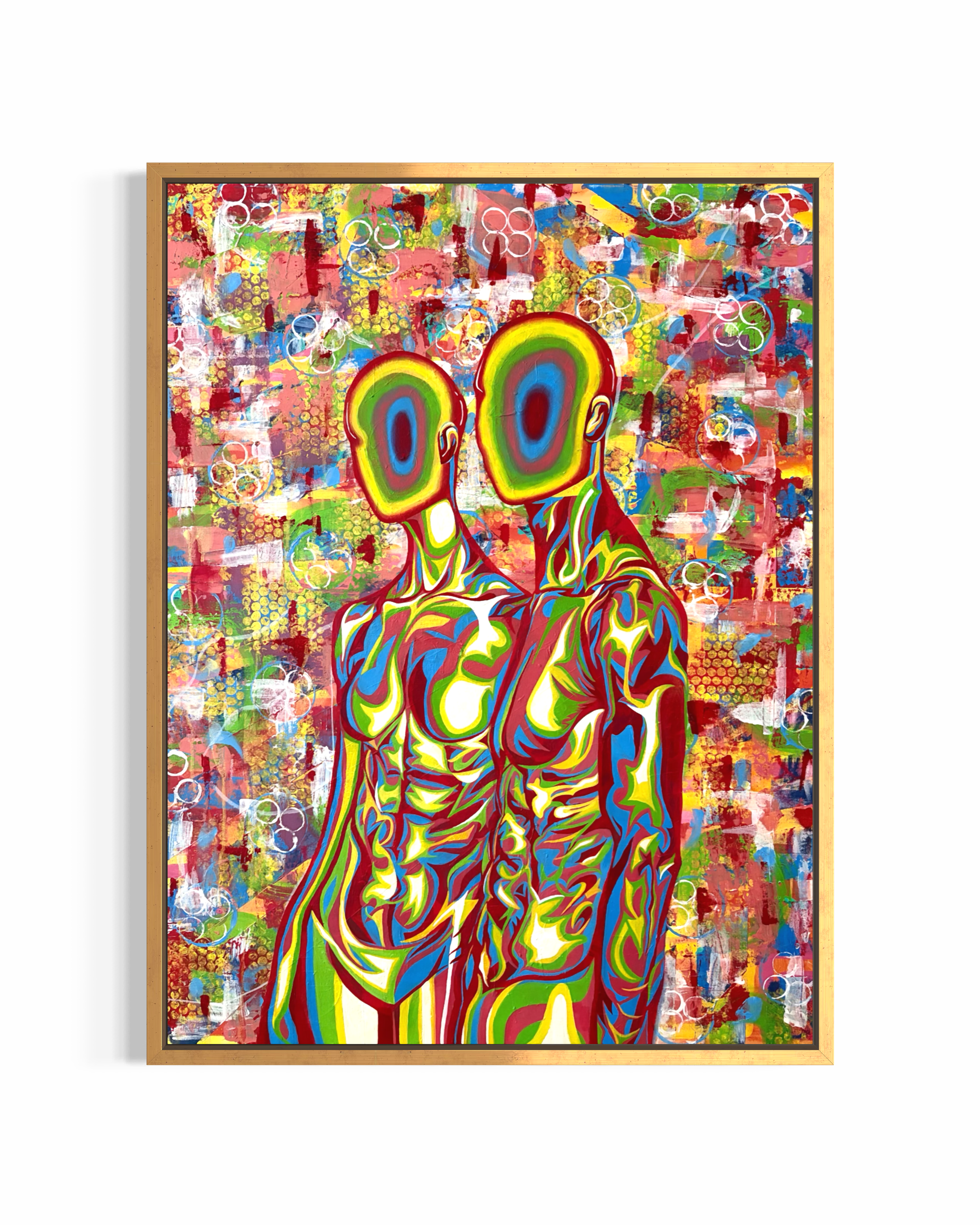 The Shape of Us | Acrylic on Canvas | 30x40 | 2026